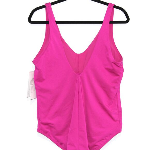 Athleta Seychelles One Piece Electric Fuchsia Size XL NWT - Picture 3 of 7